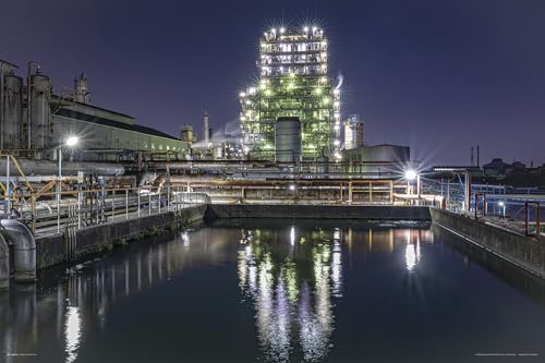 やのまん(Yanoman) 【日本製】 1000ピース ジグソーパズル THE FACTORY STYLE 川崎工場夜景 レゾナック（ホ 送料無料