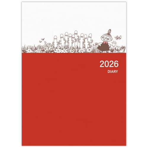 乐天商城 - ホールマーク ムーミン リトルミイ 手帳 2026年 A5 マンスリー ファミリー手帳 845889 (2025年 12月始まり) 送料無料
