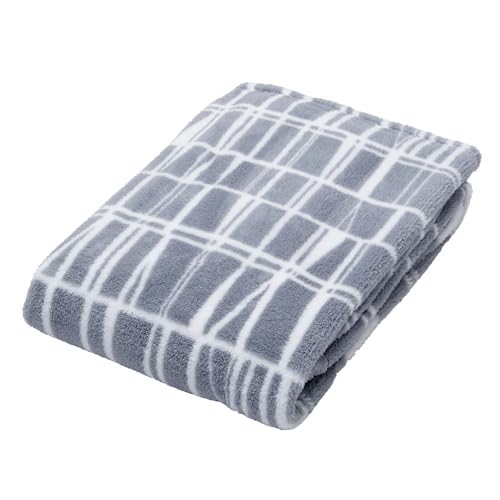 nishikawa 【 西川 】 フィンレイソン 軽量ボア 毛布 シングル 洗える CORONNA コロナ ふんわり やわらか グレー 送料無料