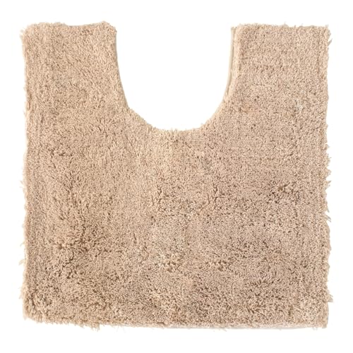 乐天商城 - オカ(OKA) 乾度良好Dナチュレ トイレマット レギュラーサイズ (約65cm×65cm) ベージュ (かんどりょうこう 吸水 速乾 送料無料