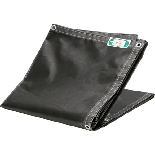 乐天商城 - TRUSCO 防炎2類 防炎メッシュシートエコノミー 1．8mX5．4m ブラック BM1854-BK 送料無料