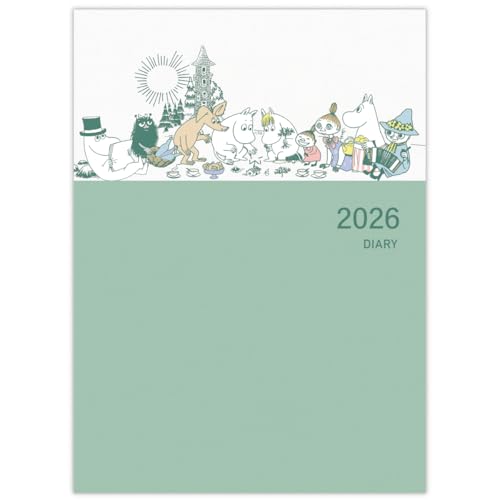 其它 - ホールマーク ムーミン 手帳 2026年 A5 マンスリー ファミリー手帳 845872 (2025年 12月始まり) 送料無料