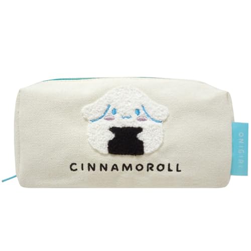 ケイカンパニー サンリオキャラクターズ （おにぎりシリーズ）帆布スクエアポーチ（相良刺繍） シナモロール SAON-HSS-CN 送料無料