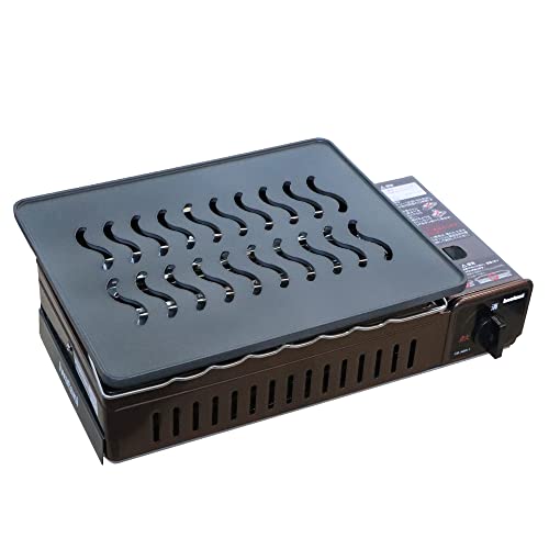 イワタニ 炉ばた焼器 炙家（あぶりや）専用 グリルプレート 大型タイプ 板厚6mm テフロン加工 GP-320-260-06A 送料無料