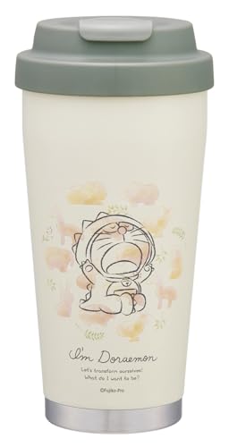 乐天商城 - スケーター(Skater) ステンレス イージー タンブラー 480ml 保温 保冷 真空二重構造 サンリオ I'm Doraemon 送料無料