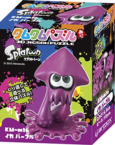 パープル/-/KM-112・ピース数：10ピース・使用素材：PVC・対象年齢：8才以上・イカ パープル商品紹介 ピースを組み合わせて｢イカ パープル｣を完成させる立体パズルです。完成後は、崩してもう一度遊ぶことができますし、インテリアとして飾ることもできます。 安全警告 特になし