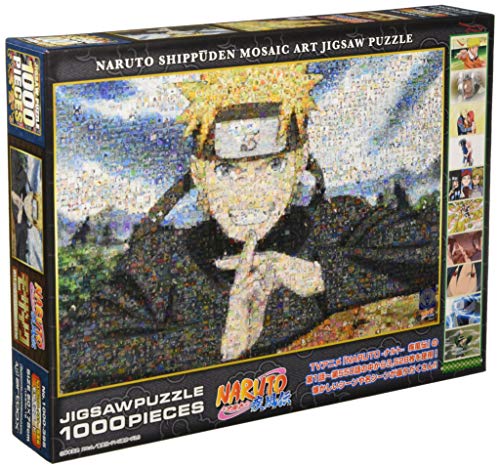 Rakuten - 1000ピース ジグソーパズル NARUTO-ナルト- 疾風伝 モザイクアート (50x75cm) 1000-395 送料無料