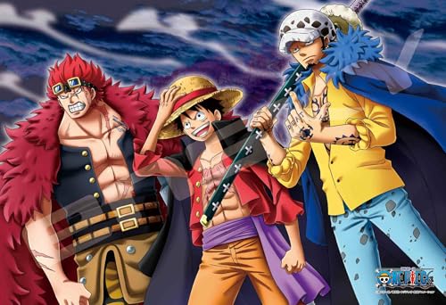 エンスカイ(ENSKY) ワンピース ルフィ&ロー&キッド 26×38cm ジグソーパズル 300ピース JIGSAW PUZZLE 3 送料無料