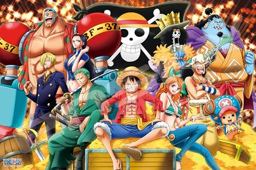 エンスカイ(ENSKY) ONE PIECE ワンピース おれ達の宝だ! 【プレミアムフォイルジグソー】 50×75cm ジグソーパズル 送料無料