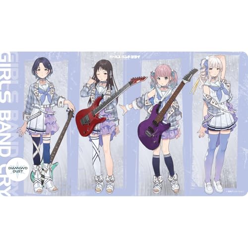 エンスカイ(ENSKY) ガールズバンドクライ キャラクターラバーマット ダイヤモンドダスト(ENR-081) 送料無料