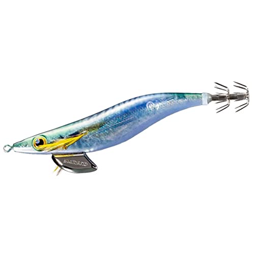 現実的014 STRケイムラサバ/3.5号/QE-X35U・Color:014 STRケイムラサバSize:3.5号・パッケージ個数:1・カラー：014 STRケイムラサバ・サイズ：3.5号・自重(g)：19・沈降速度：約3.7秒/mシマノ(SHIMANO) エギ セフィア クリンチ フラッシュブースト 3.5号 QE-X35U 014 STRケイムラサバ