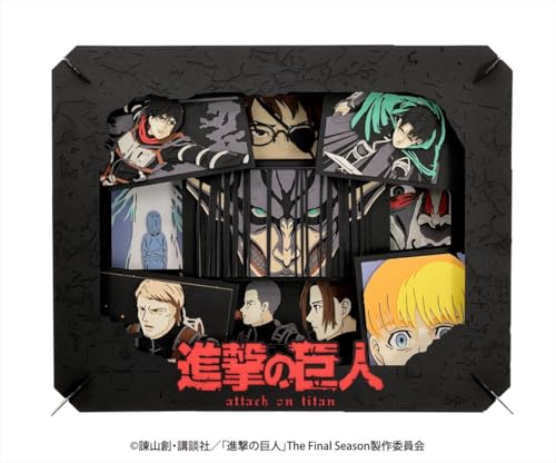 -/-/PT-J09・パッケージ個数:1・商品サイズ：約H128×W160×D68mm商品紹介 TVアニメ『進撃の巨人』より、ペーパーシアターが新登場！ 安全警告 なし