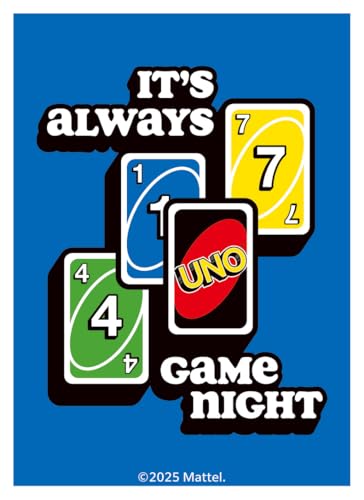 UNO? キャラクタースリーブ IT'S ALWAYS GAME NIGHT (EN-1558） 送料無料