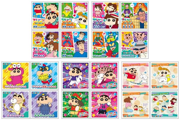 アニメMulticolor/-/-・パッケージ個数:1・サイズ：（約）52×52mm・※1束でシール全種類は揃いません。サイズ：（約）52×52mm