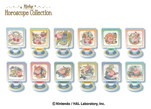 乐天商城 - エンスカイ(ENSKY) 星のカービィKIRBYホロスコープ・コレクションアクリルスタンドコレクション12個入り 送料無料