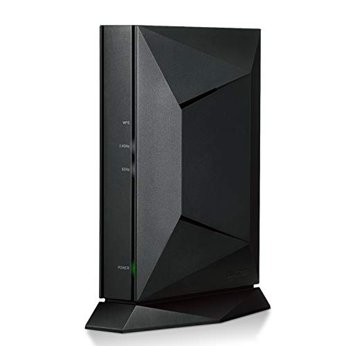 AX3200ブラック/AX3200/WRC-X3200GST3-B・Color:ブラックSize:AX3200Style:AX3200・パッケージ個数:1・Wi-Fi 6対応でより安定した高速通信を実現しました。複数台同時接続に強いので、テレワークやオンライン学習に最適です。・複数台接続に強いOFDMA、送信情報量をアップする1024QAM、複数台同時接続が可能なMU-MIMO、スマホのバッテリーが長持ちするTWTなど、家族みんながWi-Fiに接続してもストレスフリーな通信を実現します。・回線が混雑しにくいIPv6 IPoEインターネット接続に対応し、快適な通信が可能です。また、IPv6 IPoEインターネット接続であれば、インターネットポートにLANケーブルを接続するだけですぐにインタ—ネットが使えます。・独自機能「らくらくQoS」がWeb会議やオンライン学習の通信を自動で最適化します。設定を変更すれば、ゲームを優先送信することも可能です。・4Kテレビ対応。電波干渉に強い5GHz帯は最大2 402Mbps(理論値)、一般的な通信帯域である2.4GHz帯は最【 仕様 】 ■対応OS(Windows):Windows 11/10 ■対応OS(Mac):macOS Sonoma 14/macOS Ventura 13/macOS Monterey 12/macOS Big Sur 11/macOS Catalina 10.15/macOS Mojave 10.14/macOS High Sierra 10.13/macOS Sierra 10.12/OS X El Capitan 10.11/OS X Yosemite 10.10 ■対応OS(iOS):iOS 17/16/15/14/13/12/11/10 ■対応OS(iPadOS):iPadOS 17/16/15 ■対応OS(Android):Android 4.4~13.0 ■セットアップツール対応ブラウザ:Edge、Chrome for Android、Safari for Mac OS、Safari for iOS、Safari for iPadOS ※ 標準搭載のWebブラウザーを使った初期設定(インターネット接続設定)のみ対応しています。 ※ Internet Explorer 11には対応しておりません。 ■対応機器(無線LAN):iPhoneシリーズ、 iPadシリーズ、 Android端末、 各種ゲーム機(3DS/DSシリーズ、PSPシリーズ、PS Vitaシリーズ、PS3/4/5、Wii/Wii U、Nintendo Switch、Xbox360)、各種無線LAN搭載機器 ■有線規格:IEEE 802.3ab(1000BASE-T)、IEEE 802.3u(100BASE-TX)、IEEE 802.3(10BASE-T)準拠 ■有線コネクター:WAN:RJ-45型×1ポート、LAN:RJ-45型×4ポート ※全ポートAuto MDI/MDI-X、Auto-Negotiation対応 ■有線伝送速度(WAN):1000Mbps、100Mbps、10Mbps ■有線伝送速度(LAN):1000Mbps、100Mbps、10Mbps ■有線設定(WAN):自動判定、DHCP、固定IPアドレス、PPPoE(1セッション) ■有線設定(LAN):DHCPサーバー、固定IPアドレス ■ハードウェアNAT:対応 ■無線規格:IEEE 802.11ax(Draft) 5GHz / IEEE 802.11ac / IEEE 802.11n / IEEE 802.11g / IEEE 802.11b / IEEE 802.11a 準拠 ■無線伝送方式:IEEE 802.11ax:MIMO-OFDMA、IEEE 802.11ac:MIMO-OFDM、IEEE 802.11n:MIMO-OFDM、IEEE 802.11g:OFDM、IEEE 802.11b:DS-SS、IEEE 802.11a:OFDM ■無線伝送速度(理論値):IEEE802.11ax(Draft) : 5GHz帯 最大2402Mbps / IEEE802.11ac : 最大1733Mbps / IEEE802.11n : 最大800Mbps / IEEE802.11g : 最大54Mbps / IEEE802.11b : 最大11Mbps / IEEE802.11a : 最大54Mbps ■周波数帯域:2.4GHz帯:2 400~2 484MHz、5.2GHz帯(W52):5 150~5 250MHz、5.3GHz帯(W53):5 250~5 350MHz、5.6GHz帯(W56):5 470~5 730MHz ■チャンネル:2.4GHz帯:1~13ch、5GHz帯(W52/W53/W56):36/40/44/48/52/56/60/64/100/104/108/112/116/120/124/128/132/136/140/144ch ■無線セキュリティ:WPA3 Personal(AES)、WPA2 Personal(AES)、WPA Personal(TKIP) ■こどもネットタイマー:こどもネットタイマー3対応 ■ビームフォーミング機能:ビームフォーミングZ対応 ■MU-MIMO機能:対応 ■マルチSSID:対応(2.4GHz:最大3個、5GHz:最大2個、最大計5個まで) ■セパレーター機能:プライバシーセパレーター、SSIDセパレーター対応(「友だちWi-Fi」に対してのみ機能) ■その他無線機能:SSIDステルス設定、自動チャンネル設定 ■設定方式:WPS対応 ■アクセス方式:インフラストラクチャー ■接続台数:推奨 36台 ■搭載モード:ルーターモード、アクセスポイントモード ■アンテナ(本数):内蔵アンテナ 8本(2.4GHz帯:送受信 4本、5GHz帯:送受信 4本) ■対応プロトコル:TCP/IP(IPv6、IPv4) ■対応IPv6 IPoEサービス:v6プラス、IPv6オプション、OCNバーチャルコネクト、transix、「v6プラス」固定IPサービス、クロスパス、v6 コネクト(固定IP) ■USBポート:なし ■自動FW更新:対応 ■付帯サービス:なし ■その他機能:UPnP対応、IPv6パススルー対応、アクセスコントロール対応、VPNパススルー対応、DMZ対応 ■入力電圧:AC100~240V±10% 50/60Hz ■消費電力:15.0W(最大) ■電源コネクター:DCジャック ■外形寸法(幅×奥行×高さ):幅約47.0mm×奥行約147.0mm×高さ約190.0mm (突起部、スタンド部除く) ■質量:約570g(本体のみ) ■筐体材質(カラー):プラスチック(ブラック) ■動作環境:温度:0℃~40℃、湿度:10%~85%(ただし結露なきこと) ■各種取得規格:VCCI Class B、TELEC、JATE、PSE ■期間:1年間 ■付属品:ルーター本体 1台、スタンド 1個、専用ACアダプター 1個、LANケーブル(約1m) 1本、各種マニュアル 2枚、かんたんセットアップシート(初期値) 1枚、トレンドマイクロ使用許諾契約書 1枚 【 説明 】 ■Wi-Fi 6対応でより安定した高速通信を実現しました。複数台同時接続に強いので、テレワークやオンライン学習に最適です。 ■複数台接続に強いOFDMA、送信情報量をアップする1024QAM、複数台同時接続が可能なMU-MIMO、スマホのバッテリーが長持ちするTWTなど、家族みんながWi-Fiに接続してもストレスフリーな通信を実現します。 ■回線が混雑しにくいIPv6 IPoEインターネット接続に対応し、快適な通信が可能です。また、IPv6 IPoEインターネット接続であれば、インターネットポートにLANケーブルを接続するだけですぐにインタ—ネットが使えます。 ■独自機能「らくらくQoS」がWeb会議やオンライン学習の通信を自動で最適化します。設定を変更すれば、ゲームを優先送信することも可能です。 ■4Kテレビ対応。電波干渉に強い5GHz帯は最大2 402Mbps(理論値)、一般的な通信帯域である2.4GHz帯は最大800Mbps(理論値)の高速通信でテレビでのネット動画視聴やインターネット視聴も快適です。 ■つながる機器を守るため、業界トップクラスのトレンドマイクロ社セキュリティー「スマートホームネットワーク(TM)」を搭載しています。機密データの保護やオンライン学習でも安心です。またテレビやゲーム機、ネットワークカメラなどのセキュリティソフトがインストールできないネットワーク家電を脅威から守ります。 ■悪質なウェブサイトブロック機能に加え、脆弱性を狙う攻撃、情報漏洩を伴う外部への不正な通信もブロックします。※ルーターモードのみで動作します。初期値で有効になっています。また、悪意のある攻撃に対して、絶対的な効果をするものではありません。(最長5年間もしくは、当社が告知した日付までのサービスです。ただし、サービスが2028年5月末日を超えることはありません。) ■万が一、脅威が端末まで入り込んだ場合や、接続時に既に入り込んでいた場合には、個人情報や機密情報などが外に持ち出されないよう通信をブロックします。 ■また、既にセキュリティソフトがインストールされているパソコンやスマートフォンでは二重のブロックでお客様のインターネット環境を脅威から守ります。 ■有害と思われるサイトへのアクセスを簡単に制限し、お子様の安全を守る「WEBサイトフィルター」を搭載しています。あらかじめ用意されている6種類のプリセットから選ぶだけで簡単に設定が可能です。 ■お子様を守るため、ネットの使いすぎを防止する「こどもネットタイマー3」を搭載しています。 ■買い換えの場合、「らくらく引っ越し機能」を使用することで、面倒な設定無くテレビやスマホ、タブレット、PCなどが使えます。使用中のルーターと本機のWPSボタンを押すだけで、自動的に使用中のルーターの情報(SSID・暗号化キー)をコピーできます。 ■グループ会社であるDXアンテナのノウハウを活かしたハイパワー内蔵アンテナを搭載し、すっきりした見た目ながら快適な通信を実現します。 ■「バンドステアリング機能」を搭載し、より快適な帯域(5GHz/2.4GHz帯)を自動で選択・接続します。 ■集中して電波を送信する「ビームフォーミングZ」により、iPhone 12や11、X、8などの対応する端末では、より快適につながります。 ■「友だちWi-Fi」※(ゲストSSID)機能を搭載することで、自分のプライバシーをしっかり守りながら、安全にWi-Fiを提供することができます。※2.4GHz帯のみ使用可能 ■自動で最新のファームウェアにアップデートします。新機能の追加やバグ修正、脆弱性対策など、常に最新のプログラムでルーターをお使いいただけます。 ■「ルーターモード」としてはもちろん、「アクセスポイントモード」の2モードを搭載し、スライドスイッチで簡単に動作モードの切り替えが可能です。 ■通常設置のタテ置きに加え、テレビ周辺の空きスペースへ設置するのに適したヨコ置にも対応しています。 ■自社環境認定基準を1つ以上満たし、『THINK ECOLOGY』マークを表示した製品です。 ■環境保全に取り組み、製品の包装容器が紙・ダンボール・ポリ袋のみで構成されている製品です。 【商品に関するお問い合わせ】 エレコム総合インフォメーションセンター TEL. 0570-084-465 FAX. 0570-050-012 受付時間 / 10:00~19:00 年中無休