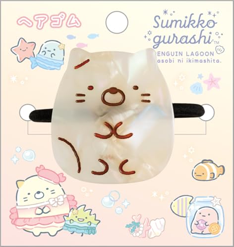 古玩 - サンエックス すみっコぐらし ヘアゴム ねこ FE43702 送料無料