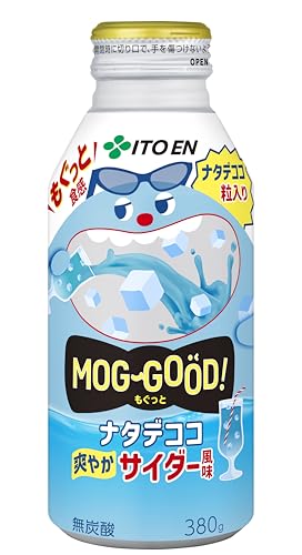 Rakuten - 伊藤園 もぐっと ナタデココサイダー風味 380g×24本 ボトル缶 送料無料