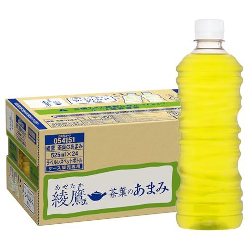 乐天商城 - コカ・コーラ 綾鷹 茶葉のあまみ ラベルレス 525mlPET ×24本 送料無料