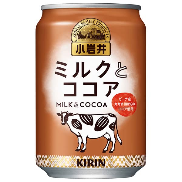 Rakuten - キリン 小岩井 ミルクとココア 280g缶×24本入 送料無料