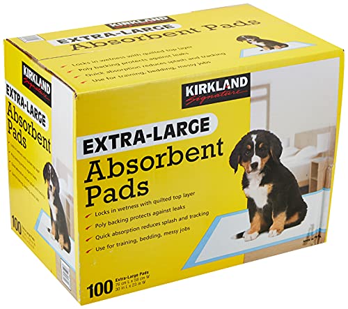 KIRKLAND(カークランド) エクストララージ ペット用吸水シート 100枚 76cm×58cm 1箱 送料無料