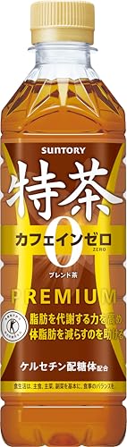 [トクホ] サントリー 伊右衛門 特茶カフェインZERO(カフェインゼロ) 500ml×24本 まとめ売り実施中 送料無料 manesus-10025020 Manesus楽天市場店 パッケージ画像