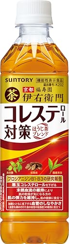 乐天商城 - [機能性表示食品] サントリー 伊右衛門プラス コレステロール対策 ほうじ茶ブレンド お茶 500ml ×24本 まとめ売り実施中 送料無料