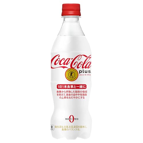 [トクホ] コカ・コーラ プラス 470mlPET×24本 送料無料 manesus-10025143 Manesus楽天市場店 パッケージ画像