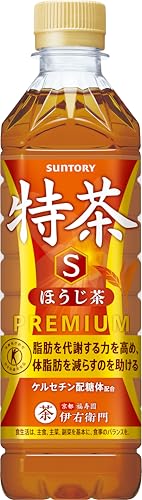 特茶 [トクホ] サントリー 伊右衛門ほうじ茶 500ml×24本 送料無料 manesus-10025018 Manesus楽天市場店 パッケージ画像