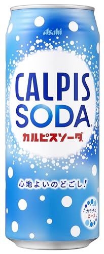 カルピス カルピスソーダ 缶 500ml×24本 送料無料