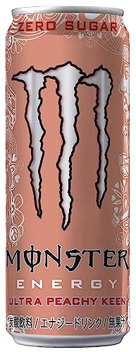 アサヒ飲料 モンスター ウルトラ ピーチーキーン 355ml×24本 [エナジードリンク] [...