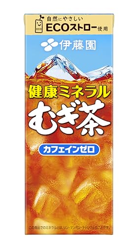伊藤園 健康ミネラルむぎ茶 紙パック 250ml×24本 送料無料