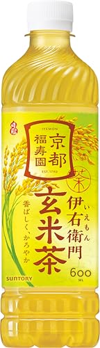 -/600ml×24本/-・FlavorName:玄米茶Size:600ml×24本・原材料:緑茶（国産）、炒り米（国産）、発芽玄米（国産）／ビタミンC・内容量:600ml×24本・エネルギー:0kcal/100ml・商品サイズ(奥行×幅×高さ)39cm×26cm×23cm・原産国:日本商品紹介 サントリー 伊右衛門 玄米茶 お茶 600ml×24本は、火入れ強度の異なる炒り米や焙じた緑茶の茎を絶妙にブレンドし、複層的な香ばしさを実現しました。炒り米の甘香ばしいふんわりとした香りと余韻が広がる味わいをお楽しみください。 原材料・成分 緑茶（国産）、炒り米（国産）、発芽玄米（国産）／ビタミンC 使用方法 開封後、そのまま飲用してください。