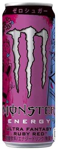 アサヒ飲料 モンスター ウルトラファンタジールビーレッド 355ml×24本[エナジード...