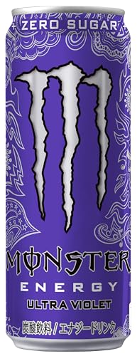 アサヒ飲料 モンスター ウルトラバイオレット 355ml×24本 [エナジードリンク] [0カ...