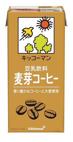 紀文　豆乳　麦芽コーヒー　1000ml　　6本　（常温保存可能） 送料無料