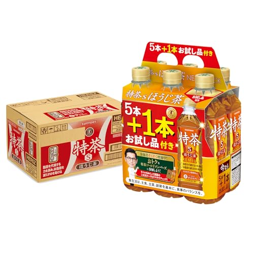 [トクホ] 特茶 焙じ茶 NEWS!パック 特定保健用食品 500ml×20本+お試し品4本 送料無料