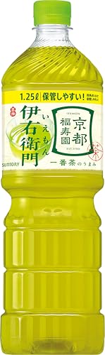 原材料:緑茶（国産）／ビタミンC、酵母エキス・内容量:1.25L×8本・エネルギー:0kcal/100ml・商品サイズ(奥行×幅×高さ)34cm×17cm×29cm・原産国:日本商品紹介 サントリー 伊右衛門 緑茶 1.25L×8本は、日本のお茶文化を通じて、心に余白をお届けする 京都福寿園 伊右衛門です。 一番茶比率増によるうまみUPかつ、サントリー独自開発の茶葉配合＆”香り抹茶”製法による複層的な香りです。 昨今の気温変化を鑑み、飲み心地の良さを強化しました。 原材料・成分 緑茶（国産）／ビタミンC、酵母エキス 使用方法 温度:沸騰したお湯で淹れてください。 安全警告 この商品は熱い場合があります。注意してください。