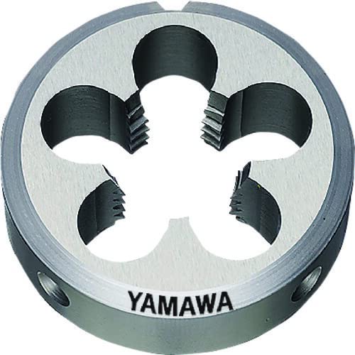 -/44×44×18mm/D-LH-M16X1-38・入数:1個・サイズ:44×44×18mm・材質/仕上:高速度工具鋼(HSS)特長 ・ダイスの振れ精度を向上させた左ねじ加工用のソリッドダイスです。 用途 ・おねじ加工用。 仕様 ・呼び寸法:M16 ・ピッチ(mm):1 ・外径(mm):38 ・厚さ(mm):13 ・加工ねじ:メートルねじ ・精度:2級 ・切りくず穴数:5 ・食い付山数:2.5山 ・表面処理:ノンコーティング 材質/仕上 ・高速度工具鋼(HSS)