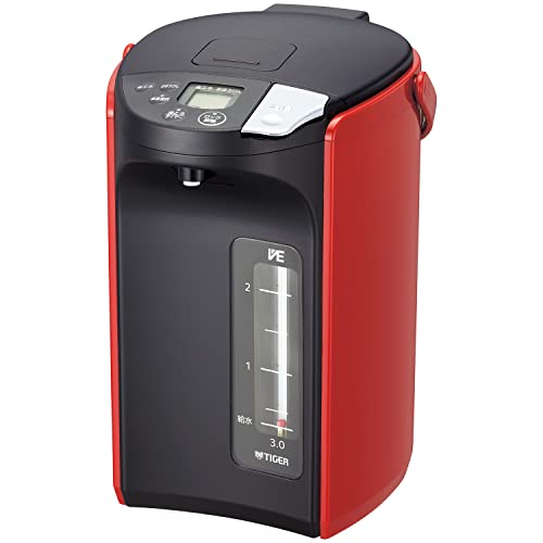 4.エントリー/PIP-A型レッド/2.2 L/PIP-A221-R・Size:2.2 LPatternName:蒸気レス・パッケージ個数:1・【本体サイズ】(約)幅21.7×奥行28.2×高さ27.8cm　質量2.6kg・【6SAFE＋】6つの安心・安全構造・【年間電気代】(約)7 200円・【仕様】容量：2.2L / 電源：AC100V / 湯わかし時の消費電力：700W・【期間】期間:メーカー1年■商品情報 ・本体サイズ：(約)幅21.7cm×奥行28.2cm×高さ27.8cm ・本体重量：(約)2.6kg ・容量：2.2L ・コード長さ：(約)1.0m ・年間電気代：(約)7 200円 ・湯わかし時の消費電力700W ・電源：100V ・付属品：マグネットプラグ ・：メーカー1年 ■6つの安心・安全構造 1. 転倒お湯もれ防止 2. 自動ロック電動給湯 3. VEまほうびん構造 4. カラだき防止 5. 傾斜お湯もれ防止 6. 蒸気レス