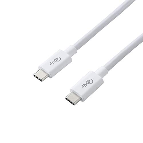 エレコム USBケーブル USB4 TypeC-TypeC USB‐IF正規認証品 USB Power Delivery対応 40Gbp 送料無料