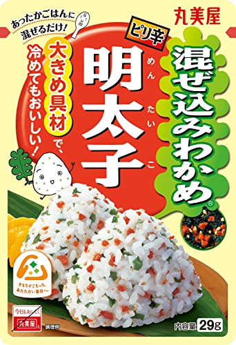 丸美屋食品工業 混ぜ込みわかめ 明太子 29g×10個 送料無料