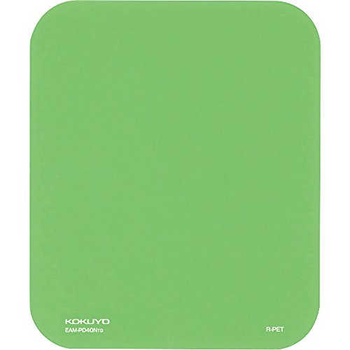 コクヨ(KOKUYO) マウスパッド 再生PPタイプ 緑 EAM-PD40NTG 送料無料