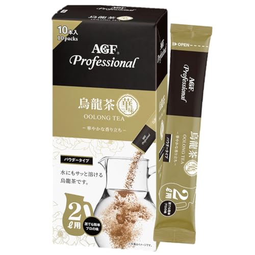 AGF プロフェッショナル 烏龍茶華味2L用 10本 粉末 送料無料