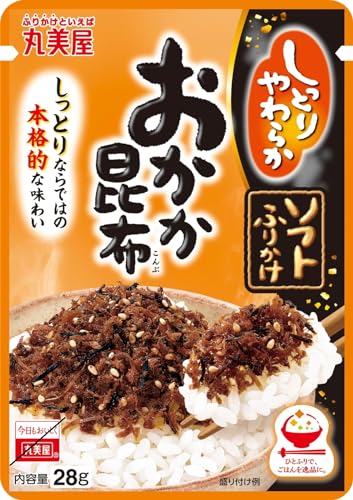 丸美屋食品工業 ソフトふりかけ おかか昆布 28g ×10個 送料無料