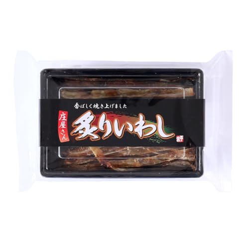 いつでもどこでも手軽に食べられるスティックタイプの炙りいわしです。・原材料:いわし加工品(いわし、砂糖、その他)(国内製造)、食塩/ソルビット、調味料(アミノ酸)・内容量:80g商品紹介 いつでもどこでも手軽に食べられるスティックタイプの炙りいわしです。 小ぶりのいわしを丁寧に並べて新技術で圧縮し、時間をかけて丹念に直火で焼き上げた香ばしさ引き立つ珍味です。 良質のイワシをまるごと骨まで食べられる焼魚珍味。 お父さんのお酒のつまみに、お子様のおやつにもカルシウムたっぷりな大満足な一品です。 「スティック状で食べやすい」 「ほのかに甘く、魚嫌いな方にも」 「噛むたびに楽しめる」 ご家庭で、家族全員が手軽に食べる事が出来る炙りいわし。 ローストしたいわしの風味とほのかな甘み、サクサクとした食感が美味しいスティックタイプのおつまみです。 お土産や贈り物にも喜ばれる、老若男女に人気の珍味です。 原材料・成分 いわし加工品(いわし、砂糖、その他)(国内製造)、食塩/ソルビット、調味料(アミノ酸)