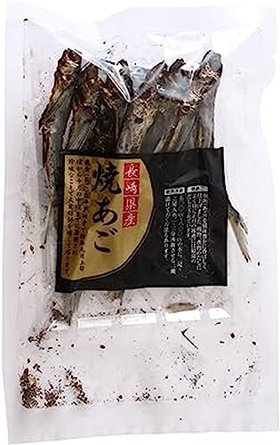 -/x 3/-・飛魚(あご)を、風味豊かに香ばしく仕上げました！・内容量:6~7尾(約40g)×3商品紹介 飛魚(あご)を、風味豊かに香ばしく仕上げました。 飛魚(あご)は、長崎県平戸地方で例年九月上旬頃から十月の中頃までに漁獲され、珍味なことで大変好評を博しております。 飛魚(あご)を、風味豊かに香ばしく仕上げました。 吸物、煮物の出汁に。 よく正月の雑煮には最高の出汁だとされています。 原材料・成分 あご(飛魚)(長崎県産)