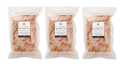-/x 3/-・極薄削りの食べる花かつおです！・内容量:25g×3袋商品紹介 中厚のかつお削りぶしです。 花かつおと同じ原料で、厚削よりも薄く削ってあります。 艶のあり、厚削りと厚さがちがいますので、料理や好みに合わせてお使いください。 原材料・成分 かつおのふし(国内製造)