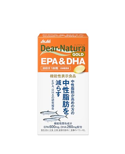 ディアナチュラゴールド EPA&DHA 180粒 (30日分) [機能性表示食品] アサヒ サプリ Dear-Natura 国内工場で生 送料無料