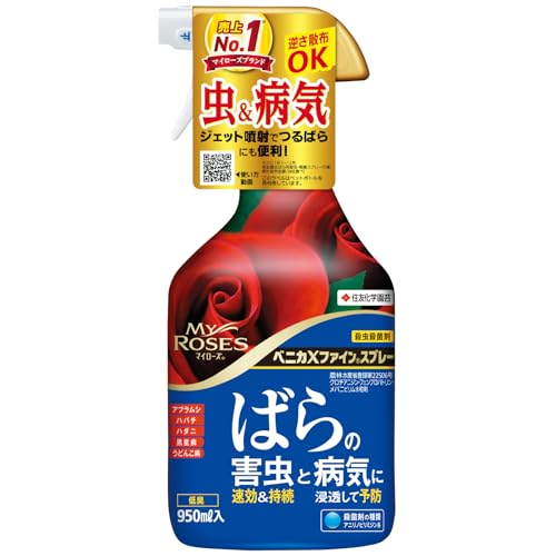 KINCHO園芸 殺虫殺菌剤 ベニカXファインスプレー 950ml バラ 薔薇 虫 病気 送料無料
